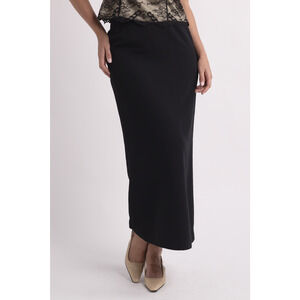 Vintage Kasper Black Maxi Skirt